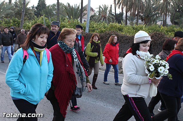 Romera Santa Eulalia. 7 enero 2015. Totana -> El Rulo - 177