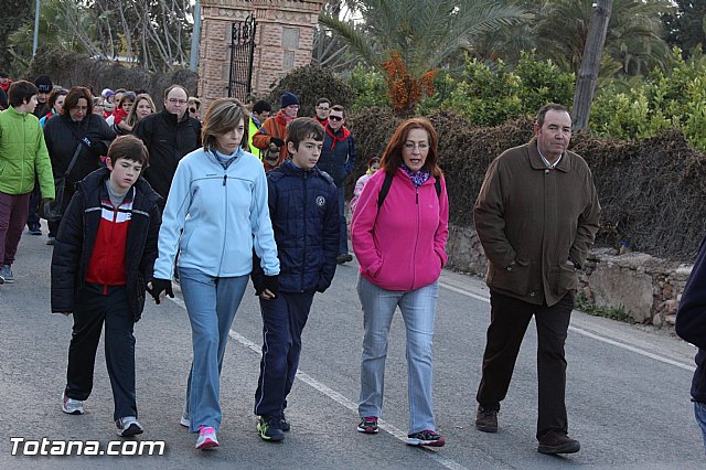 Romera Santa Eulalia. 7 enero 2015. Totana -> El Rulo - 217