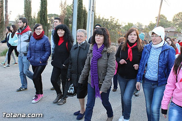 Romera Santa Eulalia. 7 enero 2015. Totana -> El Rulo - 257