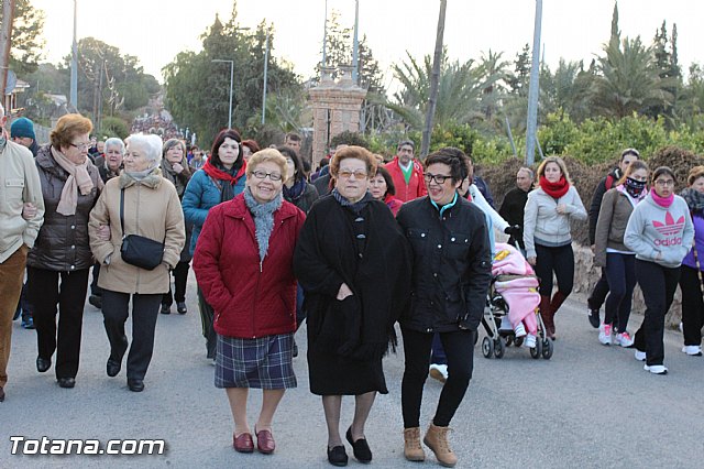 Romera Santa Eulalia. 7 enero 2015. Totana -> El Rulo - 260