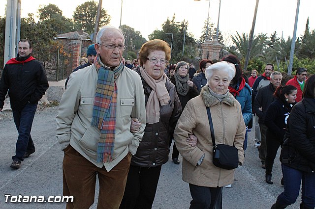 Romera Santa Eulalia. 7 enero 2015. Totana -> El Rulo - 261