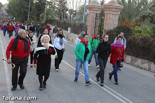 Romera Santa Eulalia. 7 enero 2015. Totana -> El Rulo - 272