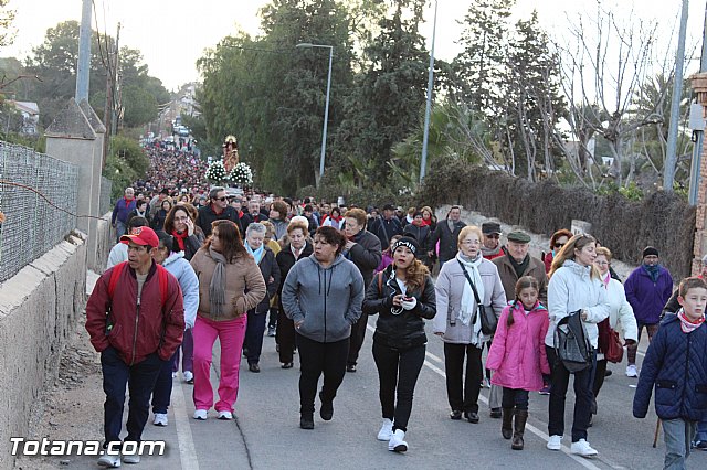 Romera Santa Eulalia. 7 enero 2015. Totana -> El Rulo - 279