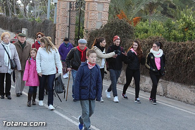 Romera Santa Eulalia. 7 enero 2015. Totana -> El Rulo - 280