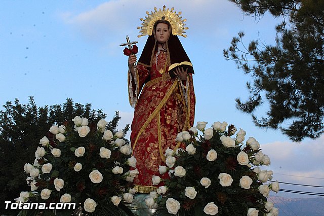 Romera Santa Eulalia. 7 enero 2015. Totana -> El Rulo - 309