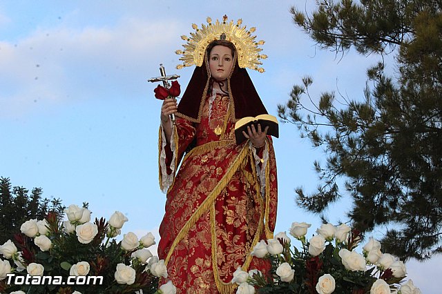 Romera Santa Eulalia. 7 enero 2015. Totana -> El Rulo - 318