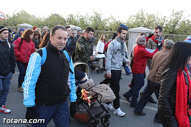 Romera Santa Eulalia. 7 enero 2015. Totana -> El Rulo - 350