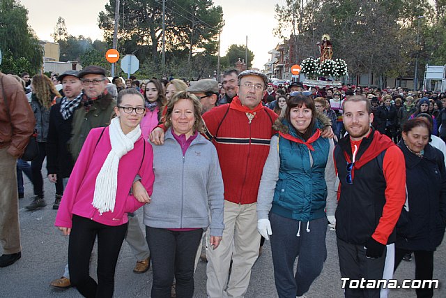 Romera Santa Eulalia. 7 enero 2015. Totana -> El Rulo - 397