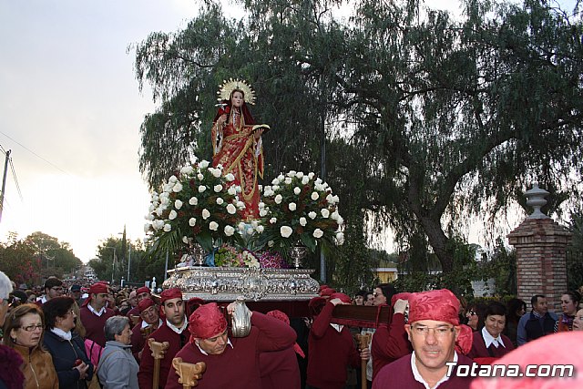Romera Santa Eulalia. 7 enero 2015. Totana -> El Rulo - 400