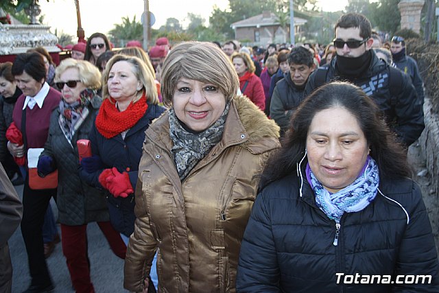 Romera Santa Eulalia. 7 enero 2015. Totana -> El Rulo - 401