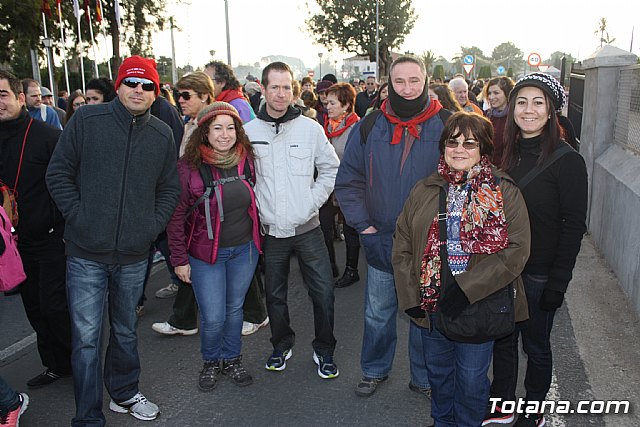 Romera Santa Eulalia. 7 enero 2015. Totana -> El Rulo - 420