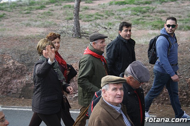 Romera Santa Eulalia. 7 enero 2015. El Rulo -> La Santa - 86