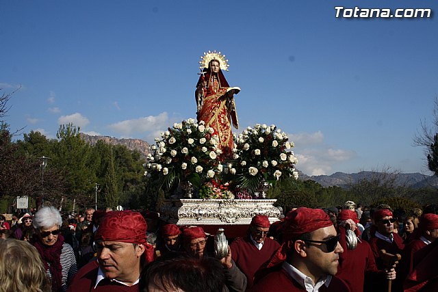 Romera Santa Eulalia. 7 enero 2015. El Rulo -> La Santa - 150