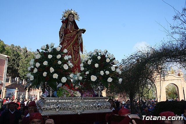 Romera Santa Eulalia. 7 enero 2015. El Rulo -> La Santa - 161
