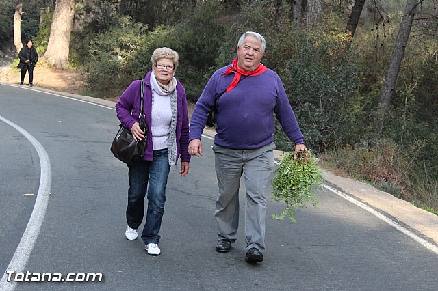 Romera Santa Eulalia. 7 enero 2015. El Rulo -> La Santa - 324