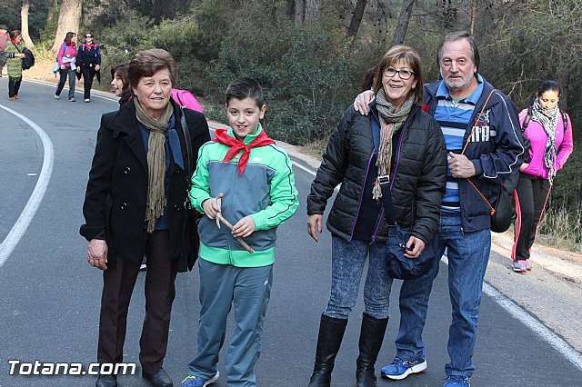 Romera Santa Eulalia. 7 enero 2015. El Rulo -> La Santa - 345