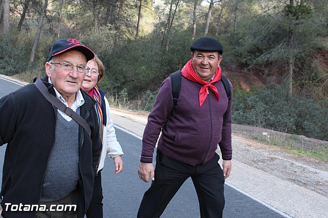 Romera Santa Eulalia. 7 enero 2015. El Rulo -> La Santa - 350