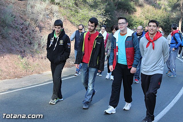 Romera Santa Eulalia. 7 enero 2015. El Rulo -> La Santa - 366