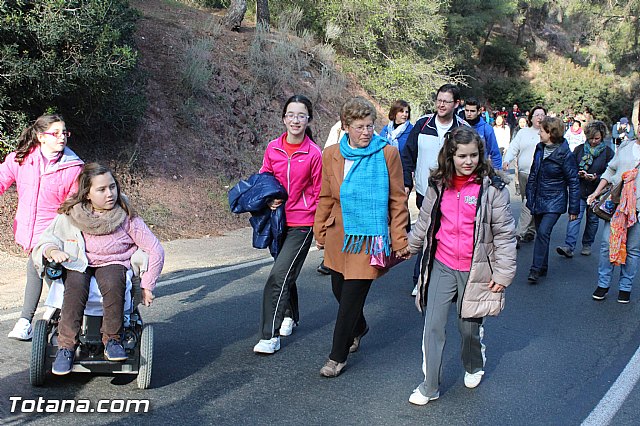 Romera Santa Eulalia. 7 enero 2015. El Rulo -> La Santa - 429