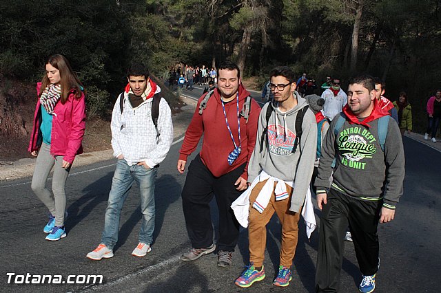 Romera Santa Eulalia. 7 enero 2015. El Rulo -> La Santa - 450