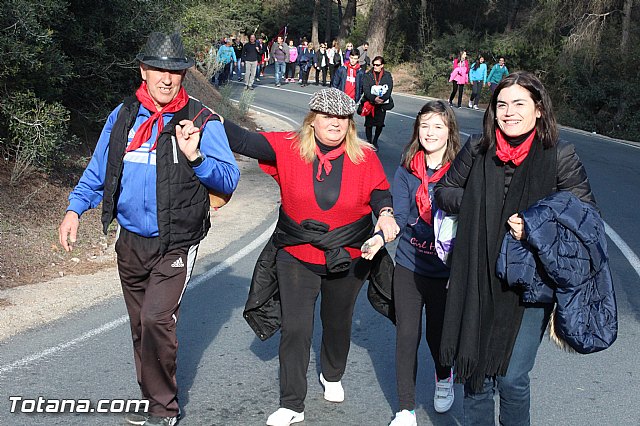 Romera Santa Eulalia. 7 enero 2015. El Rulo -> La Santa - 460