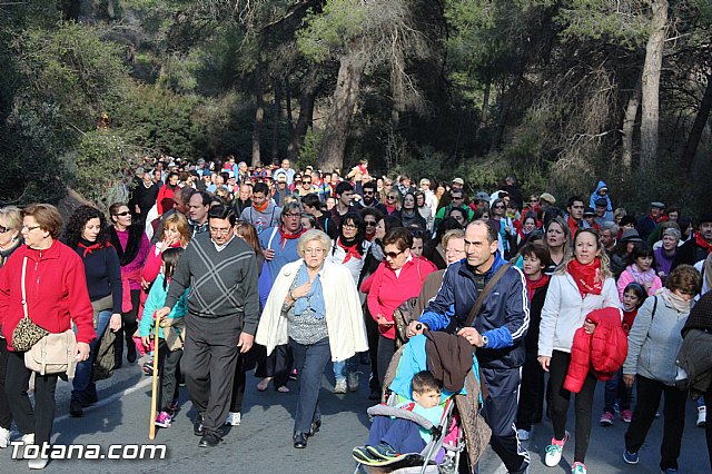 Romera Santa Eulalia. 7 enero 2015. El Rulo -> La Santa - 480