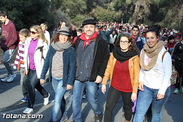 Romera Santa Eulalia. 7 enero 2015. El Rulo -> La Santa - 483