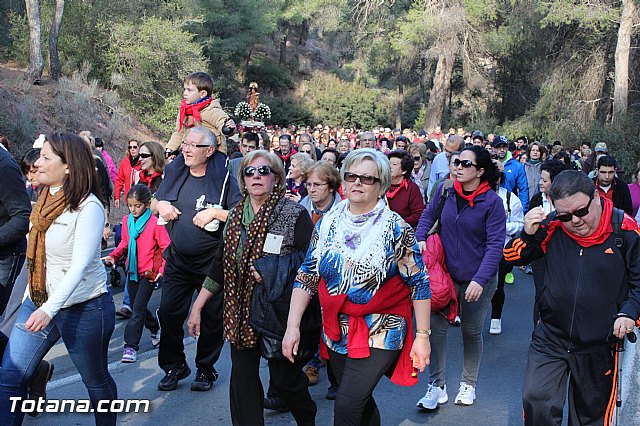 Romera Santa Eulalia. 7 enero 2015. El Rulo -> La Santa - 487