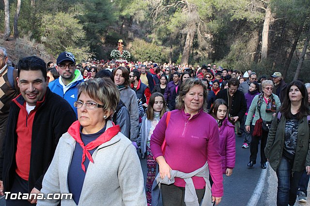 Romera Santa Eulalia. 7 enero 2015. El Rulo -> La Santa - 490