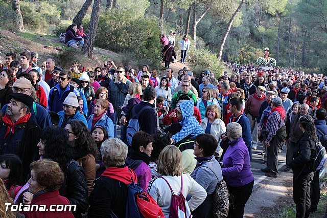 Romera Santa Eulalia. 7 enero 2015. El Rulo -> La Santa - 493