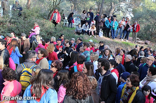 Romera Santa Eulalia. 7 enero 2015. El Rulo -> La Santa - 494