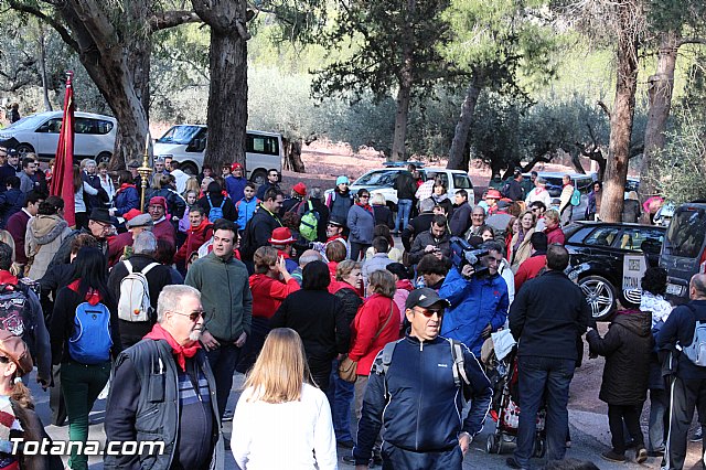 Romera Santa Eulalia. 7 enero 2015. El Rulo -> La Santa - 495