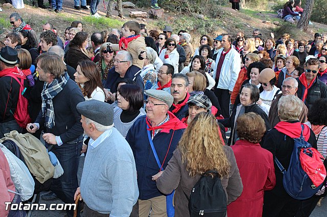 Romera Santa Eulalia. 7 enero 2015. El Rulo -> La Santa - 500