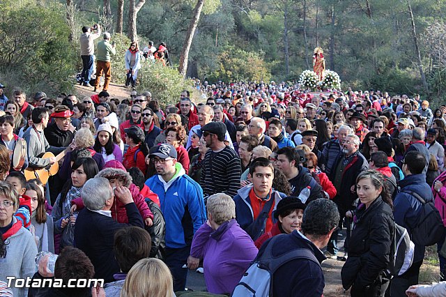Romera Santa Eulalia. 7 enero 2015. El Rulo -> La Santa - 501