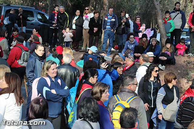 Romera Santa Eulalia. 7 enero 2015. El Rulo -> La Santa - 502