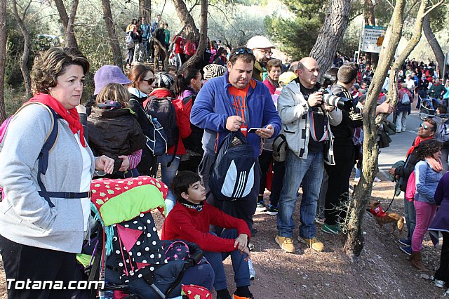 Romera Santa Eulalia. 7 enero 2015. El Rulo -> La Santa - 505