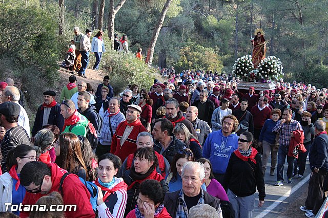 Romera Santa Eulalia. 7 enero 2015. El Rulo -> La Santa - 507