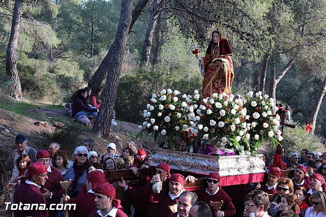 Romera Santa Eulalia. 7 enero 2015. El Rulo -> La Santa - 511