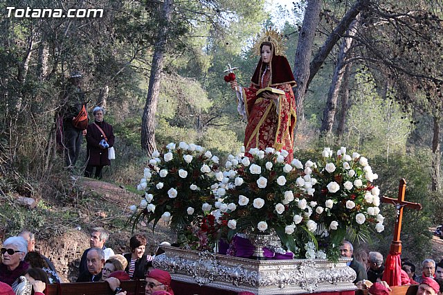 Romera Santa Eulalia. 7 enero 2015. El Rulo -> La Santa - 513