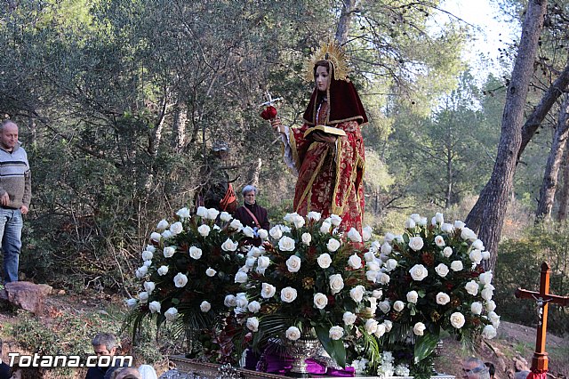 Romera Santa Eulalia. 7 enero 2015. El Rulo -> La Santa - 514