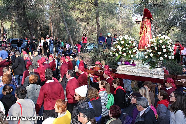Romera Santa Eulalia. 7 enero 2015. El Rulo -> La Santa - 518