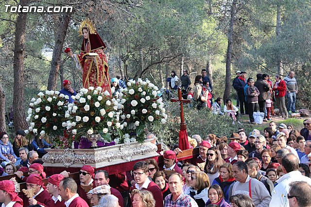 Romera Santa Eulalia. 7 enero 2015. El Rulo -> La Santa - 520