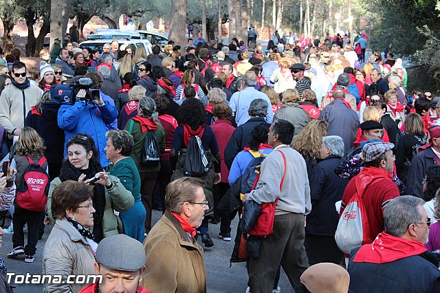 Romera Santa Eulalia. 7 enero 2015. El Rulo -> La Santa - 524