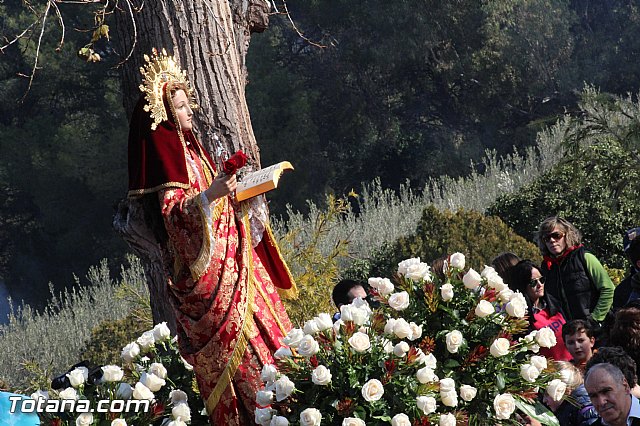 Romera Santa Eulalia. 7 enero 2015. El Rulo -> La Santa - 541