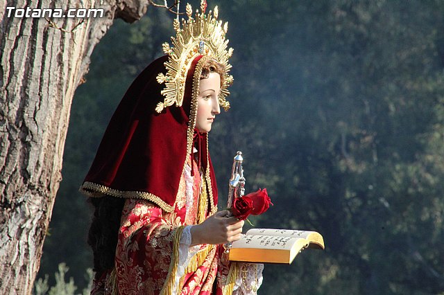 Romera Santa Eulalia. 7 enero 2015. El Rulo -> La Santa - 542