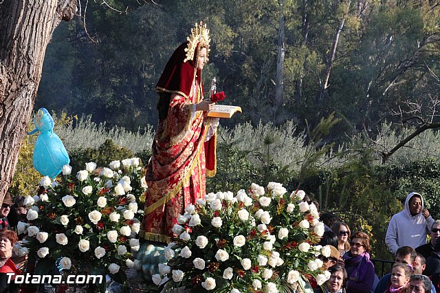 Romera Santa Eulalia. 7 enero 2015. El Rulo -> La Santa - 543