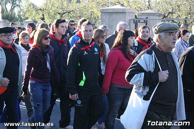 Romera Santa Eulalia 7 enero 2013. Totana -> El Rulo  - 377