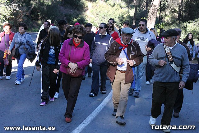 Romera Santa Eulalia 7 enero 2013. Llegada a La Santa - 152