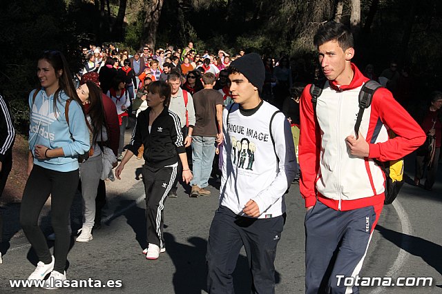 Romera Santa Eulalia 7 enero 2013. Llegada a La Santa - 307