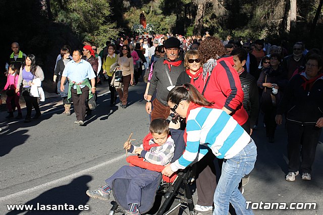 Romera Santa Eulalia 7 enero 2013. Llegada a La Santa - 340